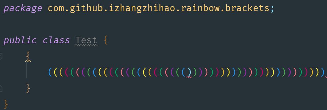 rainbow-brackets