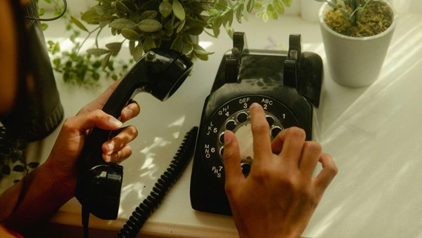 rotary phone dialing rotary phone dialing