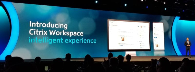 Citrix Synergy 2019 workspace