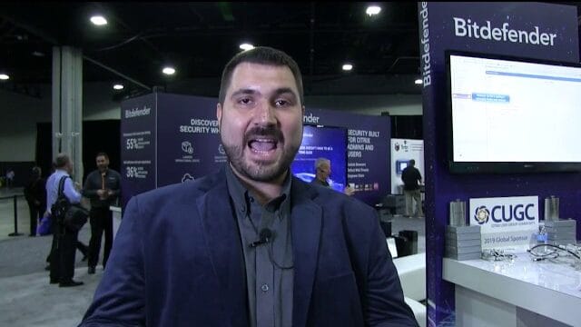 Citrix Synergy 2019 video interview with bitdefender
