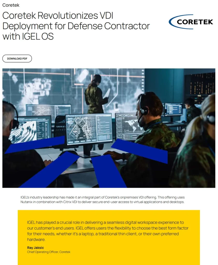 igel coretek case study