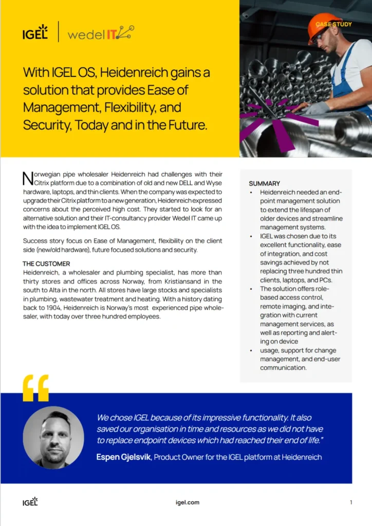 igel heidenreich case study