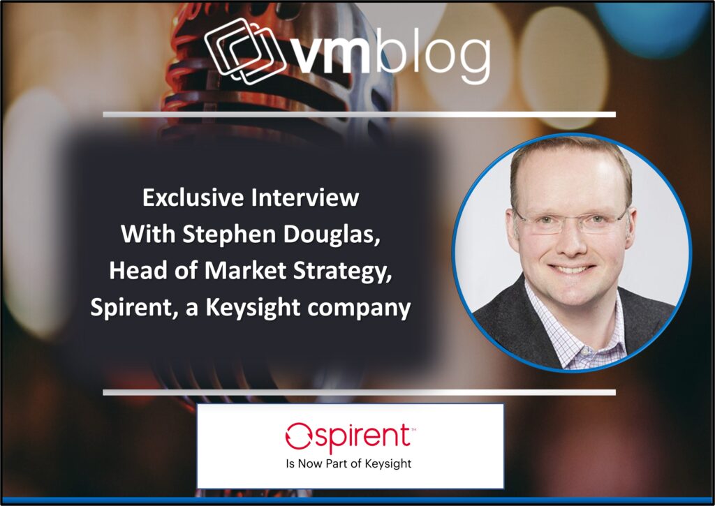 interview spirent keysight stephen douglas