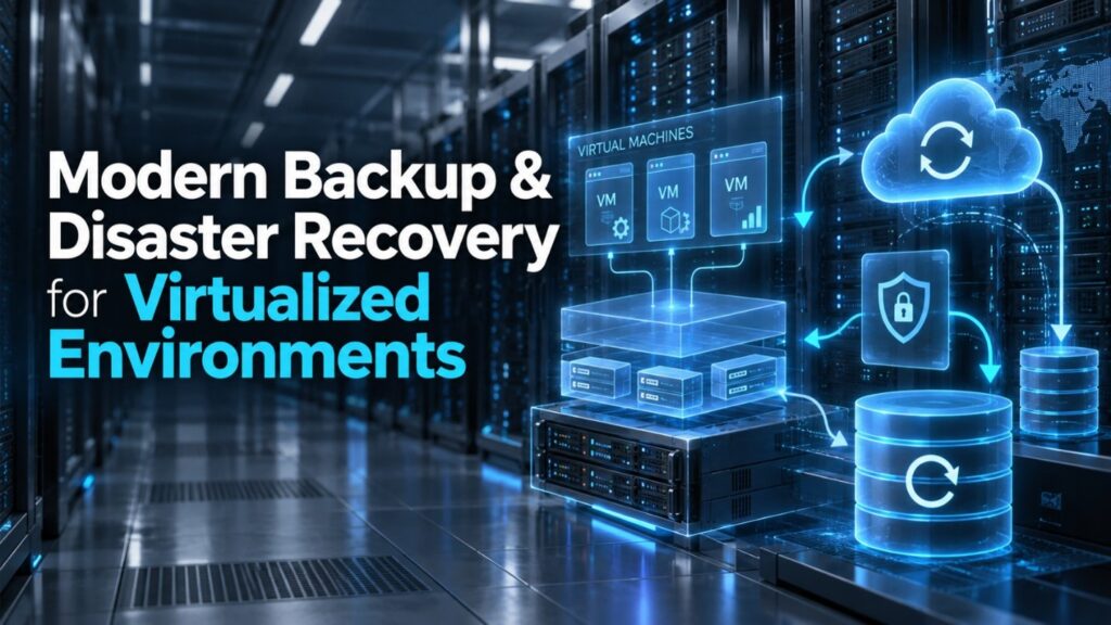 modern backup and dr virtualized environments