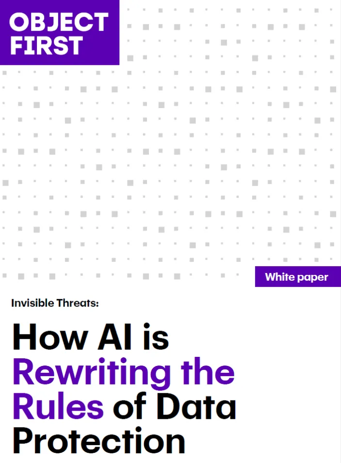 objectfirst ai rewriting rules data protection