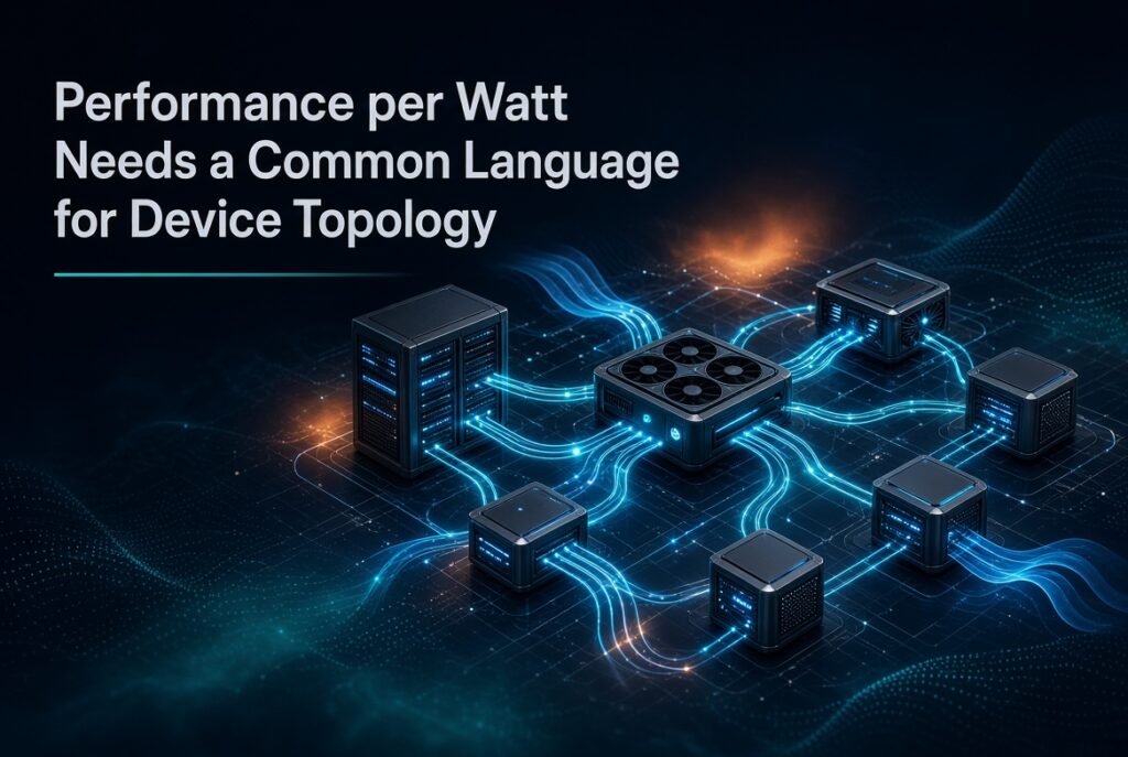 performance per watt device topology