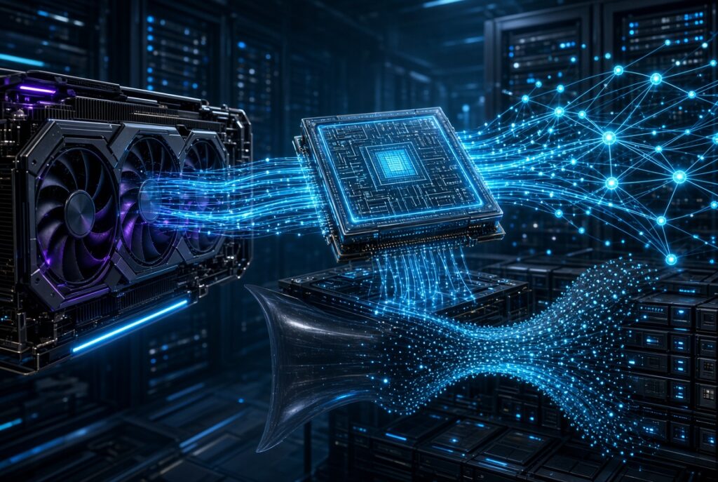 scaleflux silicon between gpu data