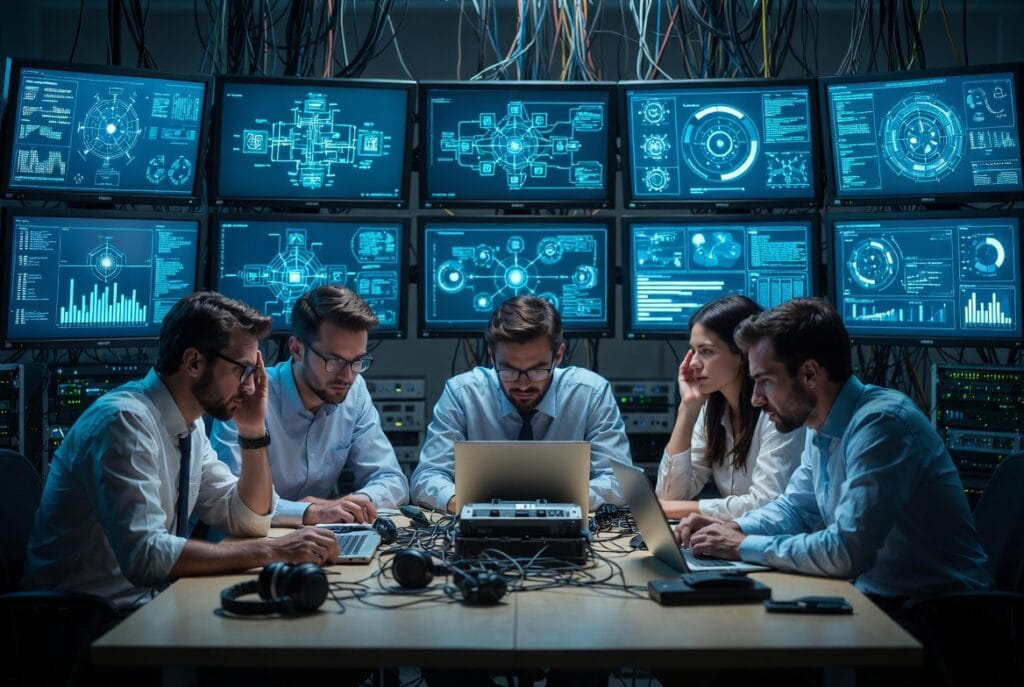 stuck in war room