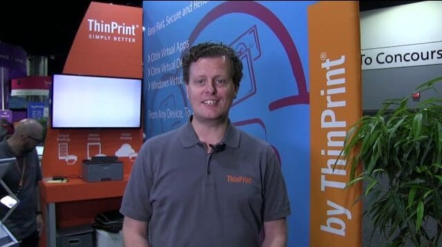 Citrix Synergy 2019 video interview with ThinPrint