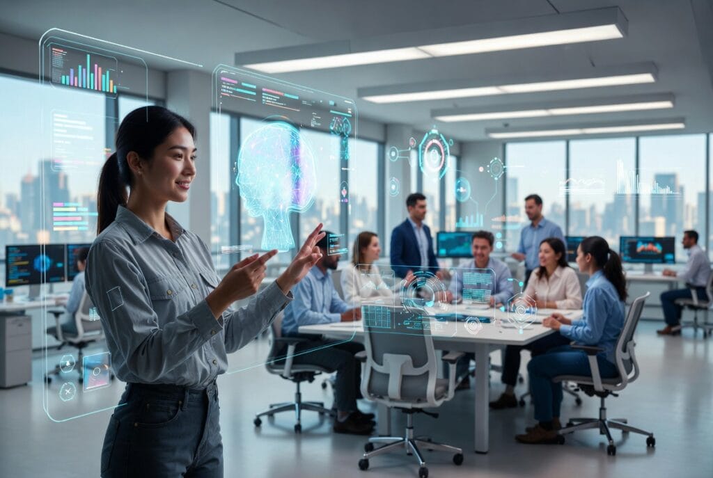 workers thrive machine learning transforms workplace